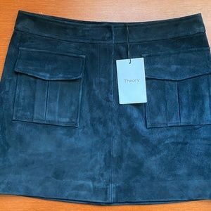 Theory Suede Skirt